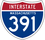 Interstate 391 in Massachusetts