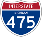 Interstate 475 in Michigan