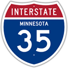 Interstate 35 in Minnesota