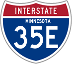 Interstate 35E in Minnesota