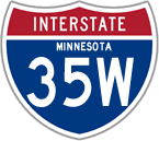 Interstate 35W in Minnesota