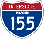 Interstate 155 in Missouri