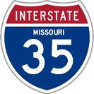 Interstate 35 in Missouri