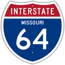 Interstate 64 in Missouri
