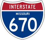 Interstate 670 in Missouri