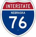 Interstate 76 in Nebraska