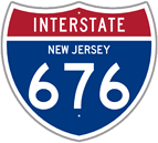 Interstate 676 in New Jersey