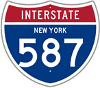 Interstate 587 in New York