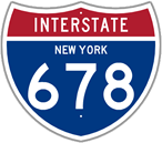 Interstate 678 in New York