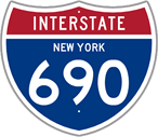 Interstate 690 in New York