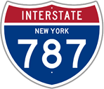 Interstate 787 in New York