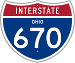 Interstate 670 in Ohio