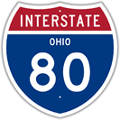 Interstate 80 in Ohio