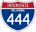 Interstate 444 in Oklahoma