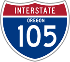 Interstate 105 in Oregon