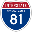 Interstate 81 in Pennsylvania