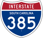 Interstate 385 in South Carolina