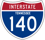 Interstate 140 in Tennessee