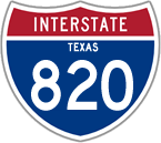 Interstate 820 in Texas