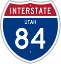 Interstate 84 in Utah