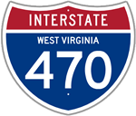 Interstate 470 in West Virginia