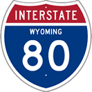 Interstate 80 in Wyoming