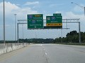 Interstate 185 South at Exit 14B: Interstate 85 South / US 29 South - Atlanta (Photo taken 5/27/17).